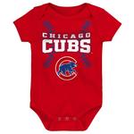 Genuine Stuff Baby Chicago Cubs Batter Onesie 3 Pack - Thumbnail 3 of 4