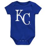 Genuine Stuff Baby Kansas City Royals Batter Onesie 3 Pack - Thumbnail 2 of 4