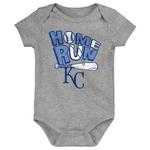 Genuine Stuff Baby Kansas City Royals Batter Onesie 3 Pack - Thumbnail 4 of 4