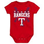 Genuine Stuff Baby Texas Rangers Batter Onesie 3 Pack - Thumbnail 3 of 4