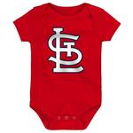 Genuine Stuff Baby St. Louis Cardinals Batter Onesie 3 Pack - Thumbnail 2 of 4
