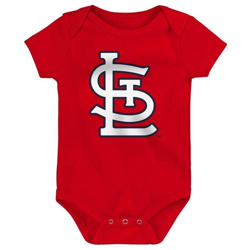 Genuine Stuff Baby St. Louis Cardinals Batter Onesie 3 Pack - Primary Image