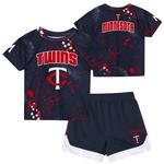 Genuine Stuff Toddler Minnesota Twins Pinch Hit Short & T-Shirt Set - Thumbnail 1 of 4