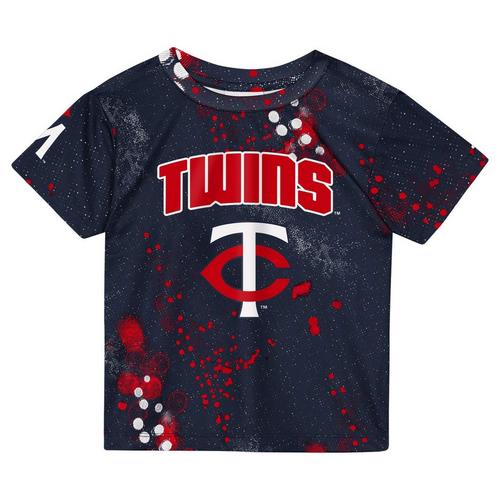 Genuine Stuff Toddler Minnesota Twins Pinch Hit Short & T-Shirt Set - Primary Image
