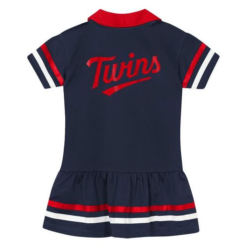 Genuine Stuff Toddler Minnesota Twins Baseball Hit Dress - Primary Image