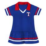 Genuine Stuff Toddler Texas Rangers Baseball Hit Dress - Thumbnail 1 of 3
