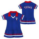 Genuine Stuff Toddler Texas Rangers Baseball Hit Dress - Thumbnail 3 of 3