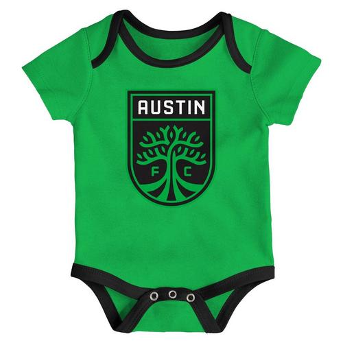 Genuine Stuff Baby Austin FC 3pk Onesie - Primary Image
