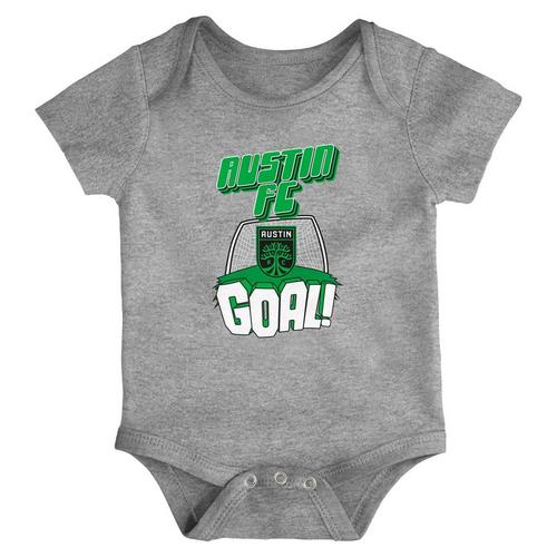 Genuine Stuff Baby Austin FC 3pk Onesie - Primary Image