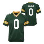 Nike Kids' Green Bay Packers Matthew Golden #22 Game Jersey - Thumbnail 1 of 3