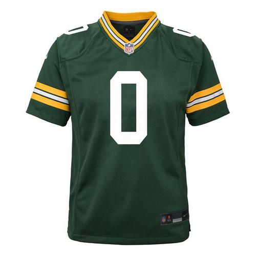 Nike Kids' Green Bay Packers Matthew Golden #22 Game Jersey - Primary Image