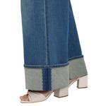 Women's Liverpool Los Angeles Morgan Cuffed Crop Wide Leg Jeans - Thumbnail 3 of 3