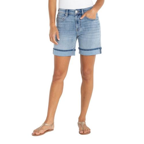 Women's Liverpool Los Angeles The Keeper Cuff Jean Shorts - Primary Image