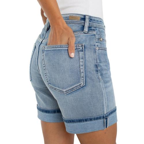 Women's Liverpool Los Angeles The Keeper Cuff Jean Shorts - Primary Image