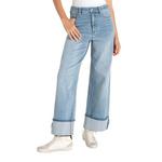 Women's Liverpool Los Angeles Morgan Cuffed Wide Leg Jeans - Thumbnail 1 of 3
