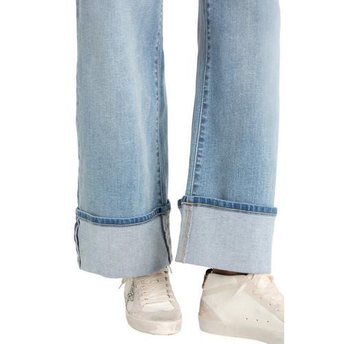 Women's Liverpool Los Angeles Morgan Cuffed Wide Leg Jeans - Primary Image