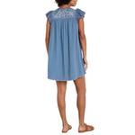 Women's Liverpool Los Angeles Flutter Sleeve Woven Babydoll Dress - Thumbnail 2 of 4