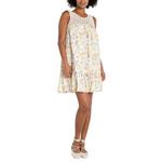 Women's Liverpool Los Angeles Crochet Detail Woven Babydoll Dress - Thumbnail 1 of 4