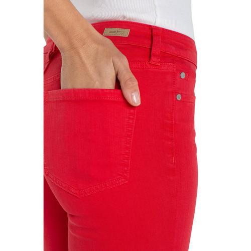 Women's Liverpool Los Angeles Hannah Cropped Slit Hem Flare Jeans - Primary Image