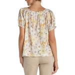 Women's Liverpool Los Angeles Tie Neck Woven Notch Neck Blouse - Thumbnail 3 of 3