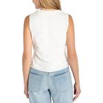 Women's Liverpool Los Angeles Ruffled Pintuck Tank Top - Thumbnail 3 of 3