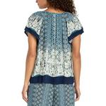 Women's Liverpool Los Angeles Front Tie Detail Notch Neck Blouse - Thumbnail 3 of 3