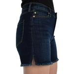Women's Liverpool Los Angeles Vickie Slit Fray Hem Jean Shorts - Thumbnail 4 of 4