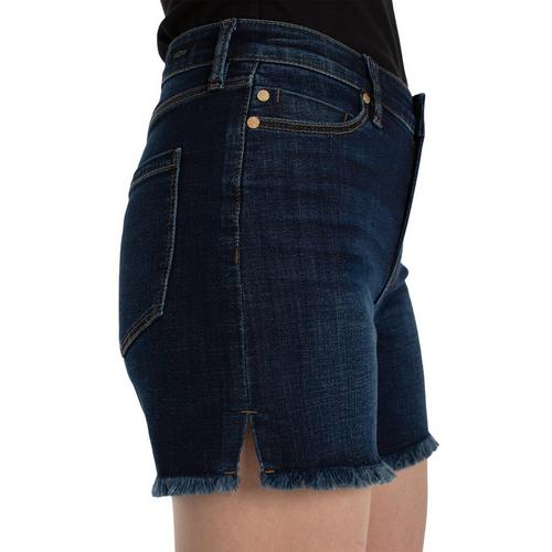Women's Liverpool Los Angeles Vickie Slit Fray Hem Jean Shorts - Primary Image