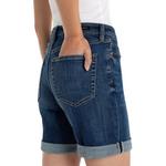 Women's Liverpool Los Angeles Marley Girlfriend Roll Cuff Hem Jean Shorts - Thumbnail 2 of 4