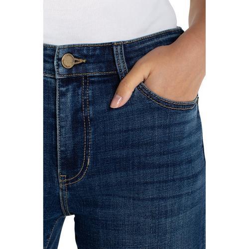 Women's Liverpool Los Angeles Marley Girlfriend Roll Cuff Hem Jean Shorts - Primary Image