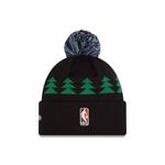 New Era Minnesota Timberwolves Hardwood Classic Pom Beanie - Thumbnail 4 of 4