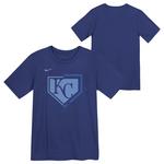 Nike Kids' Kansas City Royals Divide T-Shirt - Thumbnail 3 of 3
