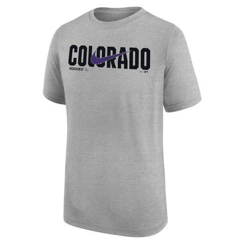 Nike Kids' Colorado Rockies City Swoosh T-Shirt - Primary Image