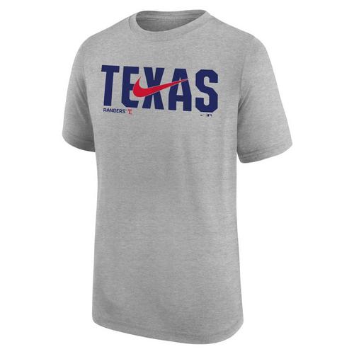 Nike Kids' Texas Rangers City Swoosh T-Shirt - Primary Image