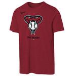 Nike Kids' Arizona Diamondbacks Triple Play T-Shirt - Thumbnail 1 of 3