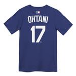 Nike Kids' Los Angeles Dodgers Shohei Ohtani #17 Name & Number T-Shirt - Thumbnail 2 of 3
