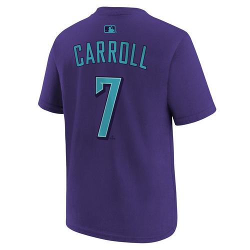 Nike Kids' Arizona Diamondbacks Corbin Carroll #7 City Connect Name & Number T-Shirt - Primary Image