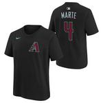 Nike Kids' Arizona Diamondbacks Ketel Marte #4 Name & Number T-Shirt - Thumbnail 1 of 3