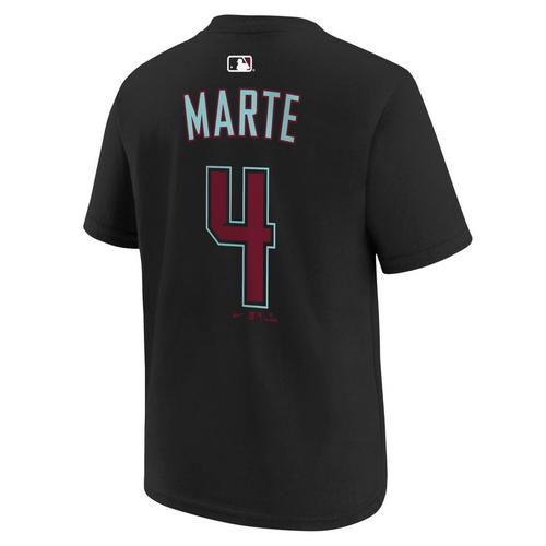 Nike Kids' Arizona Diamondbacks Ketel Marte #4 Name & Number T-Shirt - Primary Image