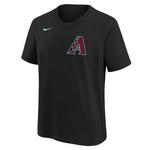 Nike Kids' Arizona Diamondbacks Ketel Marte #4 Name & Number T-Shirt - Thumbnail 3 of 3