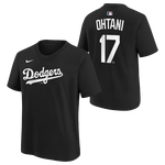 Nike Kids' Los Angeles Dodgers Shohei Ohtani #17 Name & Number T-Shirt - Thumbnail 1 of 3