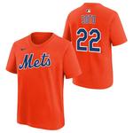 Nike Kids' New York Mets Juan Soto #22 Name & Number T-Shirt - Thumbnail 1 of 3
