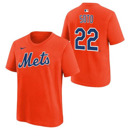 Nike Kids' New York Mets Juan Soto #22 Name & Number T-Shirt - Primary Image