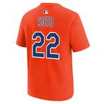 Nike Kids' New York Mets Juan Soto #22 Name & Number T-Shirt - Thumbnail 2 of 3