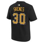 Nike Kids' Pittsburgh Pirates Paul Skenes #30 Name & Number T-Shirt - Thumbnail 2 of 3