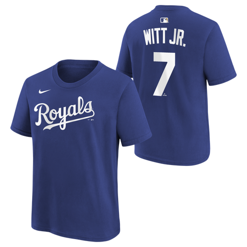 Nike Kids' Kansas City Royals Bobby Witt Jr. #7 Name & Number T-Shirt - Primary Image