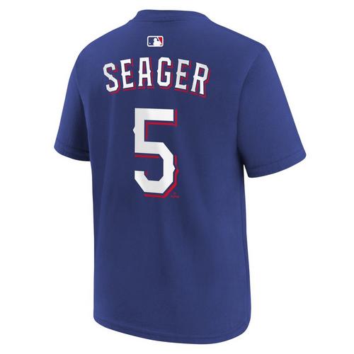Nike Kids' Texas Rangers Corey Seager #5 Name & Number T-Shirt - Primary Image