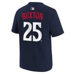 Nike Kids' Minnesota Twins Byron Buxton #25 Name & Number T-Shirt - Thumbnail 2 of 3