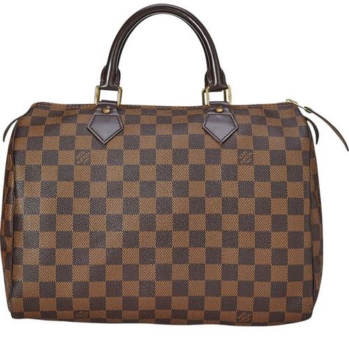 What Goes Around Comes Around Louis Vuitton Speedy 30 Damier Ebene Handbag - Primary Image