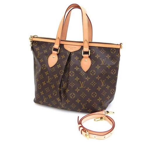 What Goes Around Comes Around Louis Vuitton Monogram Canvas Palermo PM Handbag - Primary Image